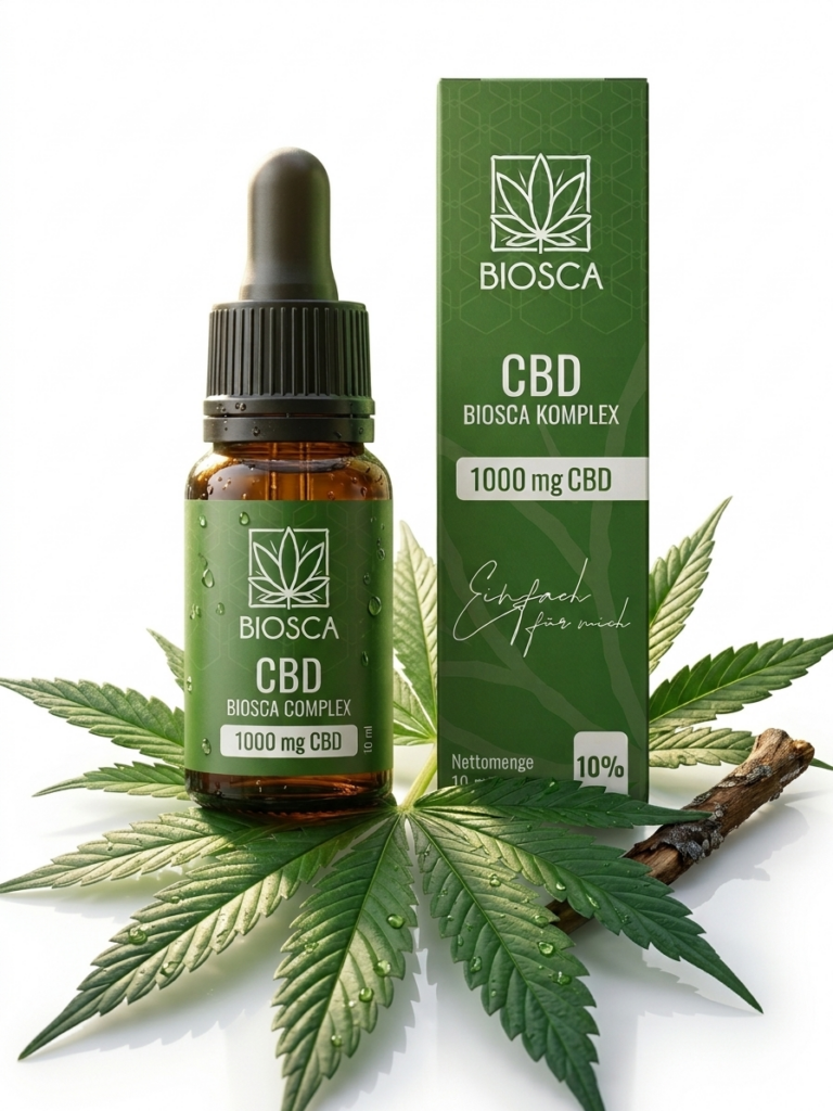Biosca Komplex CBD Öl 10% – Natürliches Vollspektrum Öl